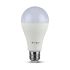 Lampadina LED Chip Samsung E27 15W A65 3000K Bianco caldo