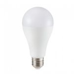 Lampadina LED Chip Samsung E27 15W A65 4000K Bianco naturale