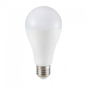 Lampadina LED Chip Samsung E27 17W A65 3000K Bianco caldo