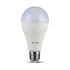 Lampadina LED Chip Samsung E27 17W A65 6400K Bianco freddo