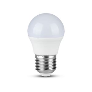 Lampadina LED Chip Samsung E27 5,5W G45 3000K Bianco caldo