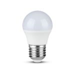 Lampadina LED Chip Samsung E27 4,5W A++ G45 3000K Bianco caldo