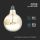 Lampadina LED E27 5W G125 Filamento Ambrato Scritta Love 2200K