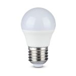 Lampadina LED E27 3,5W G45 con Telecomando RGB + 3000K Bianco caldo