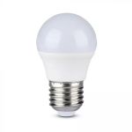 Lampadina LED E27 3,5W G45 con Telecomando RGB + 4000K Bianco naturale