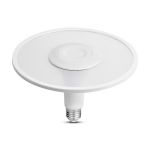 Lampadina LED Chip Samsung E27 11W UFO Acrilico Plastica 4000K Bianco naturale