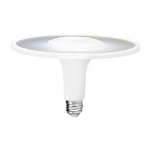 Lampadina LED Chip Samsung E27 18W UFO Acrilico Plastica 3000K