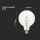 Lampadina LED E27 4W G125 Filamento 2700K Bianco caldo