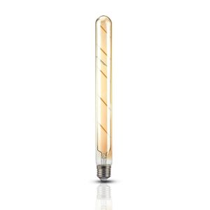 Lampadina LED E27 5W T30 Filamento Ambrato 2200K Bianco caldo