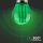 Lampadina LED E27 2W G45 Filamento Colore Verde 