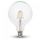 Lampadina LED E27 6W G125 Filamento 6400K