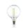 Lampadina LED E27 12,5W G125 Filamento 6500K Bianco freddo