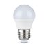 Lampadina LED E27 5,5W G45 4000K CRI>95 Bianco naturale