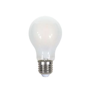 Lampadina LED E27 7W A++ A60 Filamento Incrociato Satinato 2700K 