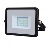 Faro LED SMD Chip Samsung 20W Colore Nero 4000K IP65