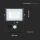 Faro LED Chip Samsung 20W con Sensore di Movimento e Crepuscolare e Interruttore Manuale di Bloccaggio Colore Nero 6400K