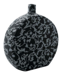 Decorative vase oval