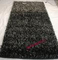 Tappeto Shaggy-Spaghetti 60x100 nero 