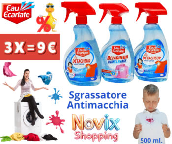 EAU ECARLATE FABRIC STAIN REMOVER 500 ml. x 3 pieces 