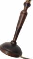 BASE LAMPADA ABAT JOUR IN LEGNO ATTACCO LAMPADINA E27 VITE GRANDE