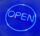 INSEGNA OPEN AL NEON LED   RGB  CON TELECOMANDO