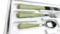 POSATE MORINOX OPERA 24 pz. 6 PERSONE ACCIAIO INOX 18/10 e ABS COLORE VERDE SALVIA 