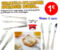 COLTELLO COLAZIONE SPALMA BURRO MARMELLATE  IN ACCIAIO INOX 31 CM .