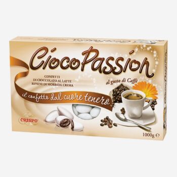 CONFETTI CiocoPassion al Caffè Confetti di cioccolato al latte ripieni di morbida crema al caffè