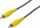 Cavo RCA 1,5 m, 1X Spina RCA RCA su 1X Spina RCA RCA, Cavo di Collegamento Audio Video, Stereo, per TV, Cellulari, MP3, 