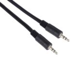 Cavo Jack 1m, Spina Jack 3,5mm, Jack Stereo Maschio-Maschio, Cavo di Collegamento Audio Cuffie Aux, per TV Cellulari MP3