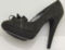 Scarpe donna décolleté tacco alto verde scuro vera pelle BY MARI