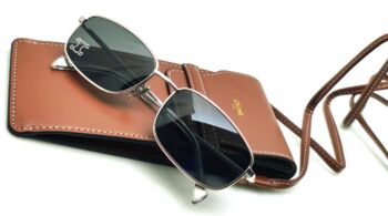 OCCHIALI DA SOLE CELINE UNISEX TRIOMPHE CL40285U 16A STRUTTURA ARGENTO STRASS