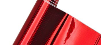 PLASTICA ADESIVA LASER ROSSA
