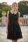 VESTITO DONNA ELEGANTTE NERO COLLIER TAGLIA 