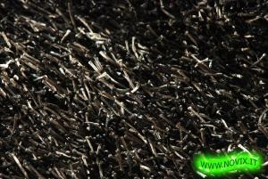 Shaggy Carpet Spaghetti-black