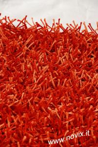 Shaggy Carpet Spaghetti-red