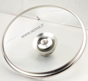 Couvercle en verre 14 Cm 1950