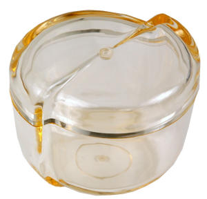 Cotton Port Orange Jar Transparent