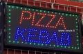 Écriteau lumineux Pizza Kebab