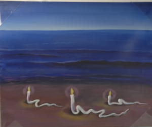 Peintures - Huile sur toile dim.40HX50L