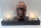 Base Buddah con 2 candele 