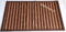 TAPIS BAMBOU MARRON BEIGE 55x140 cm 