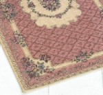 TAPIS BOUQUET 65 X 110 CM ROSE