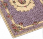 TAPIS BOUQUET 65 X 110 CM LILLA