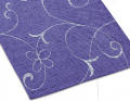 TAPIS METALLI 85 X 150 CM VIOLET