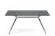 TABLE 140 X 85 METROPOLIS GREY SMOKE 'LACQUER  