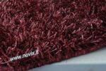 Tappeto Shaggy-Spaghetti 60x100 Bordeaux