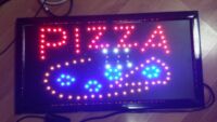 ENSEIGNE LUMINEUSE A LED  PIZZA