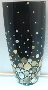 Vase PEARL BLACK