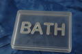 Porte savon BATH TRANSP/ARGENT